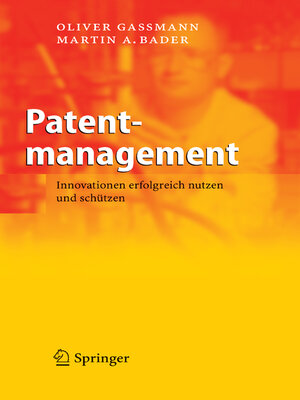 cover image of Patentmanagement
